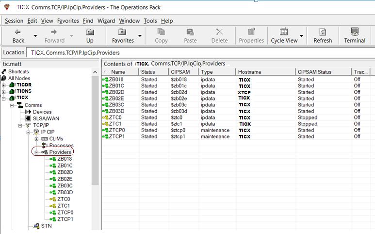 TICX COMMS Providers